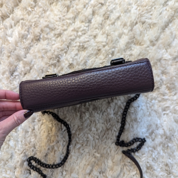 Rebecca Minkoff Black Cherry Oxblood Small Crossbody - Picture 5 of 7
